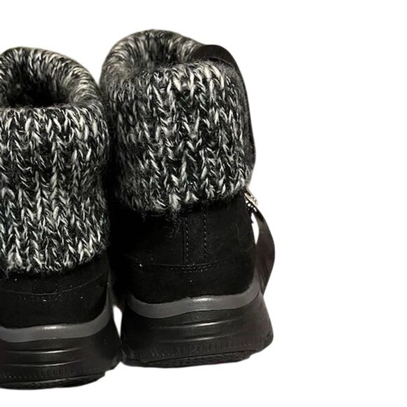 Skechers Women's Easy Going Heighten Black Booties Size 9.5 - Picture 7 of 11
